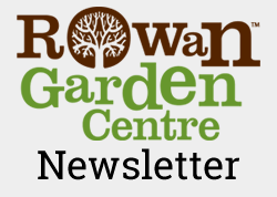 Sign up for the monthly gardening newsletter from Rowan Garden Centre