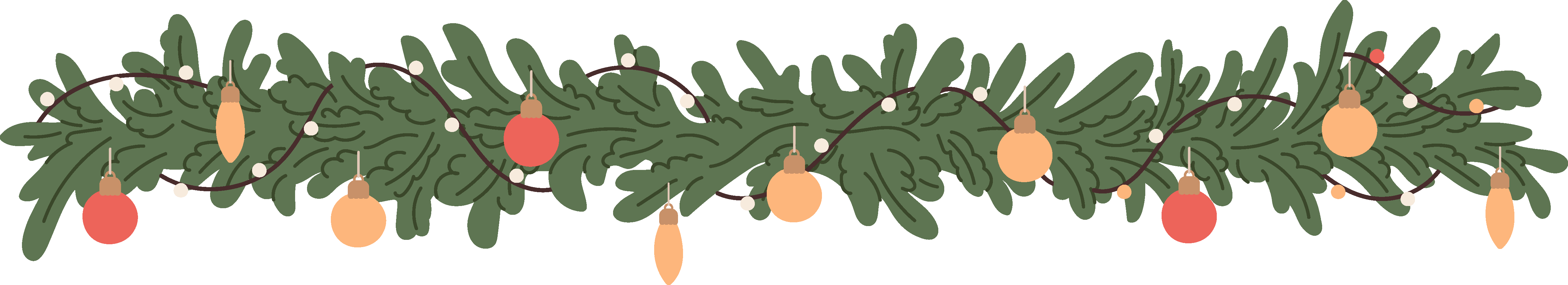 Christmas_decor_elements_20 Christmas garland